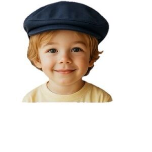 🧢 The Children's Place Dark Blue Newsboy Toddler Hat